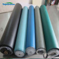 smooth textured nylon cotton cloth inserted fiber reinforced rubber sheet